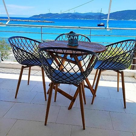 Deep Blue Apartment Agioi Apostoloi  Bagian luar foto